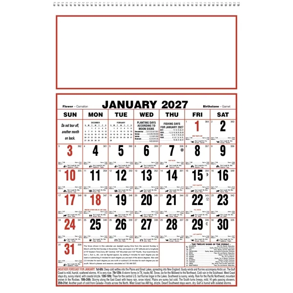 Triumph® Calendars Large Almanac