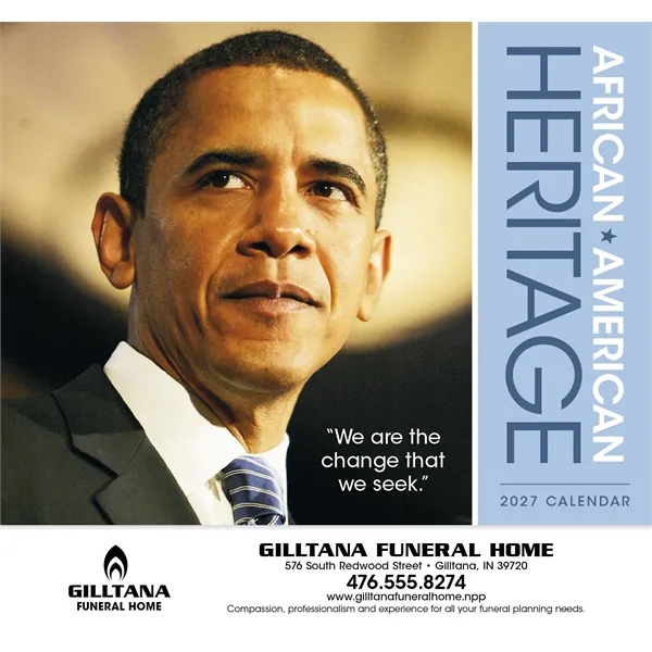 Triumph® Calendars African-American Heritage Barack Obama...