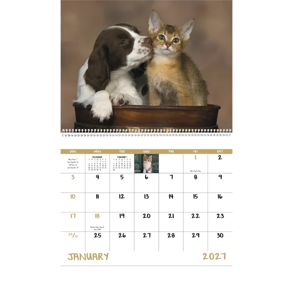 Good Value™ Puppies & Kittens - Spiral Calendar