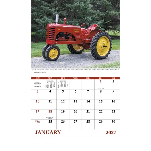 Good Value™ Classic Tractor - Spiral Calendar