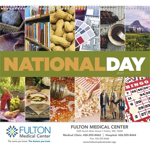 Good Value™ National Day - Spiral Calendar