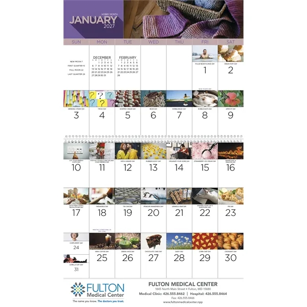 Good Value™ National Day - Spiral Calendar