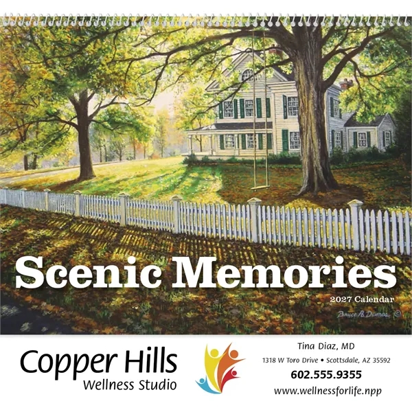 Good Value™ Scenic Memories - Spiral Calendar