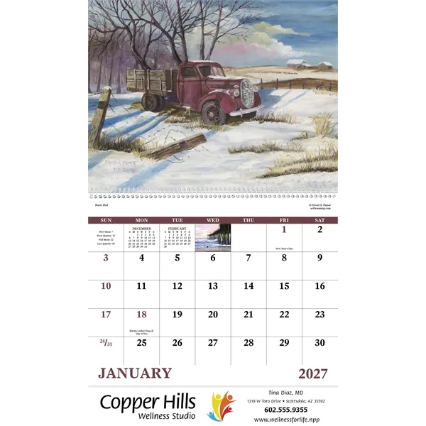 Good Value™ Scenic Memories - Spiral Calendar