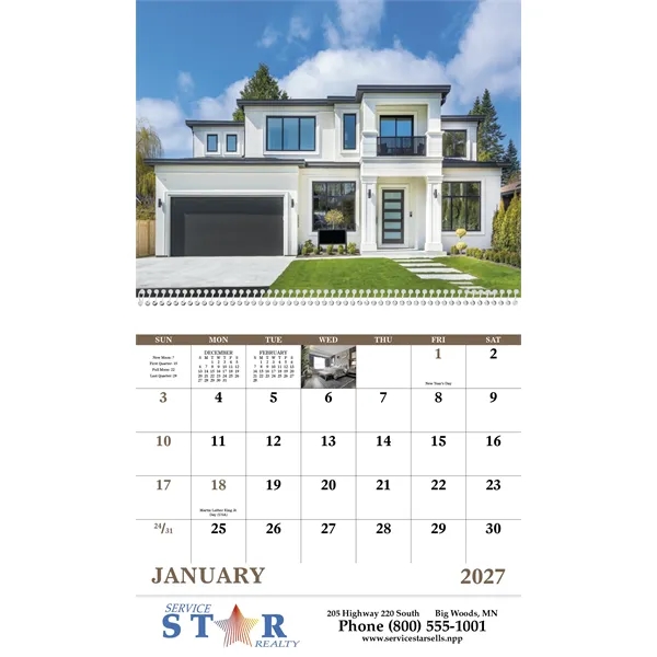 Good Value™ Welcome Home - Spiral Calendar