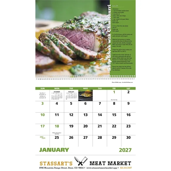 Good Value™ Grilling - Spiral Calendar