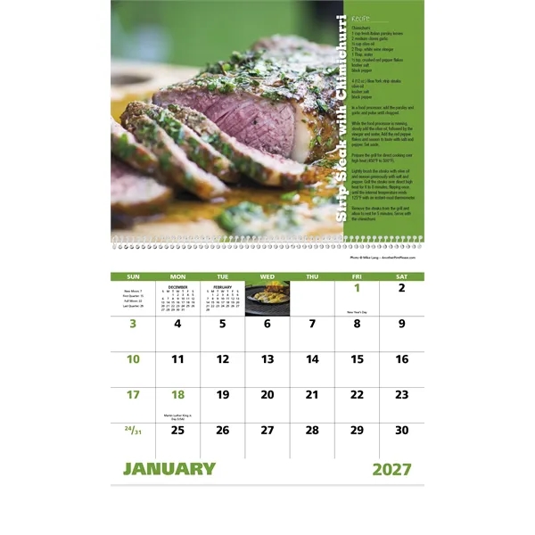 Good Value™ Grilling - Spiral Calendar