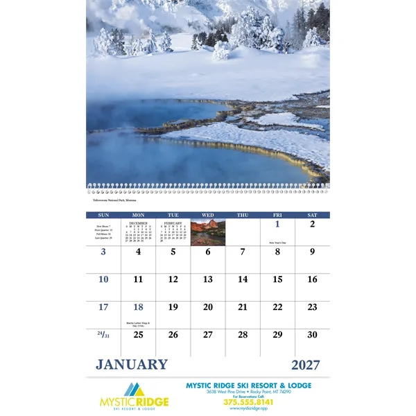 Good Value™ Rocky Mountains - Spiral Calendar