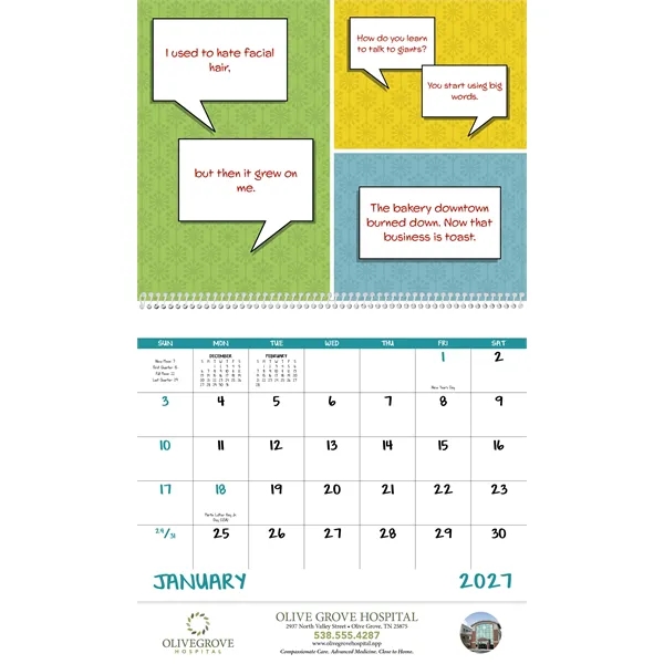 Good Value™ Dad Jokes - Spiral Calendar