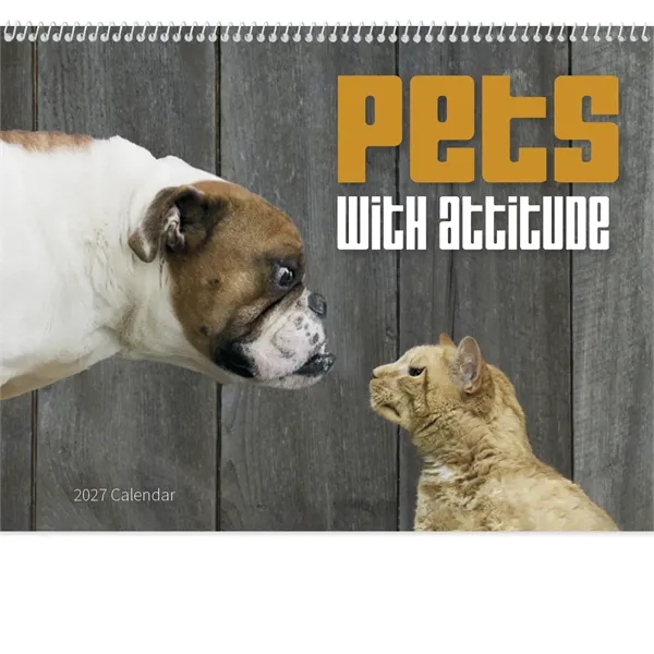 Good Value™ Pets with Attitude - Spiral Calendar