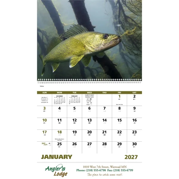 Good Value™ Fishing - Spiral Calendar