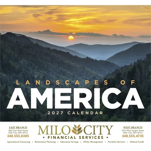 Good Value™ Landscapes of America - Stapled Calendar