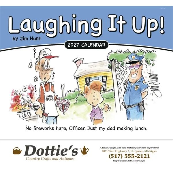 Good Value™ Laughing It Up - Stapled Calendar