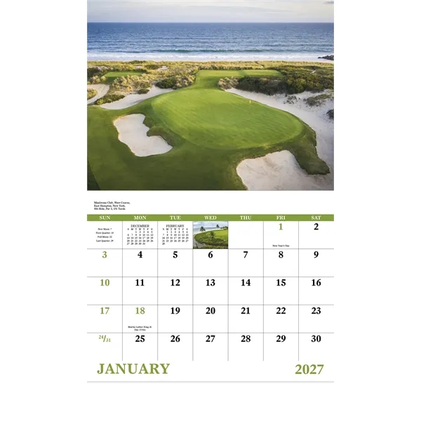 Good Value™ Fairways & Greens - Stapled Calendar