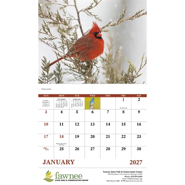 Good Value™ Birds of North America - Stapled Calendar