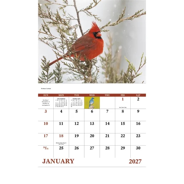 Good Value™ Birds of North America - Stapled Calendar