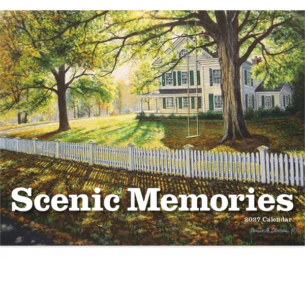 Good Value™ Scenic Memories - Stapled Calendar