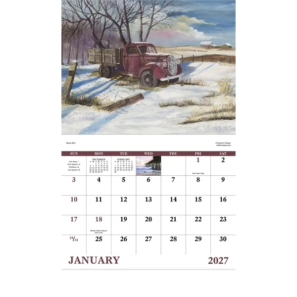 Good Value™ Scenic Memories - Stapled Calendar