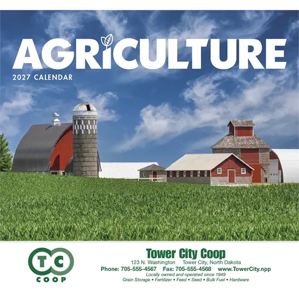 Good Value™ Agriculture - Stapled Calendar