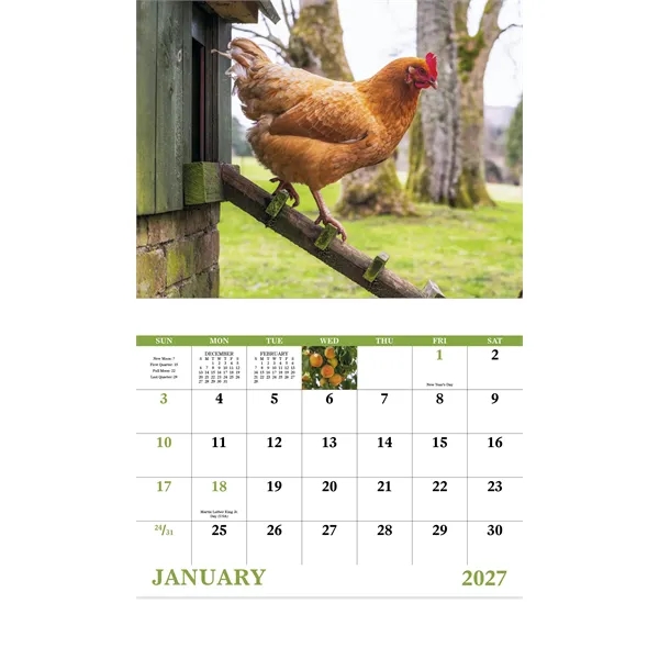 Good Value™ Agriculture - Stapled Calendar
