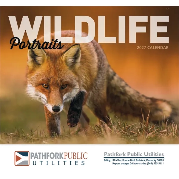 Good Value™ Wildlife Portraits - Stapled Calendar