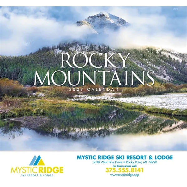 Good Value™ Rocky Mountains - Stapled Calendar
