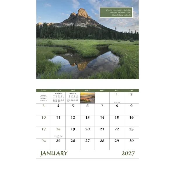 Good Value™ Inspirations for Life - Stapled Calendar