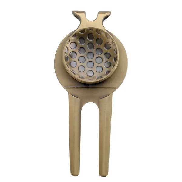 Custom Honor Magnetic Divot Repair Tool with Ball Marker