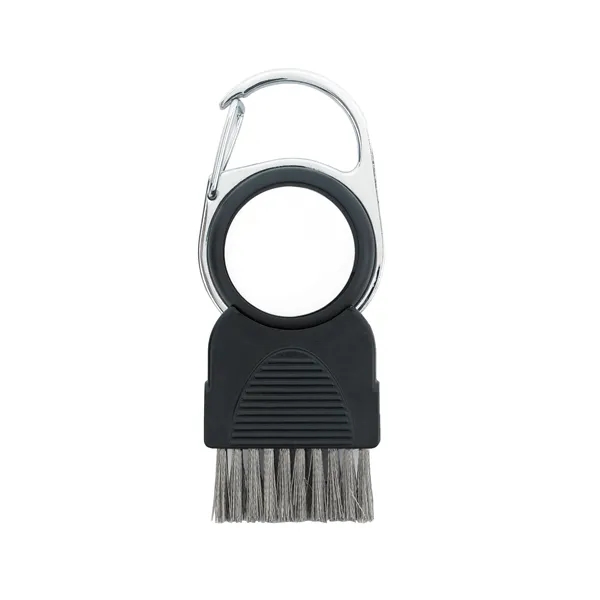 Custom Good Value™ Golf Club Brush with Ball Marker