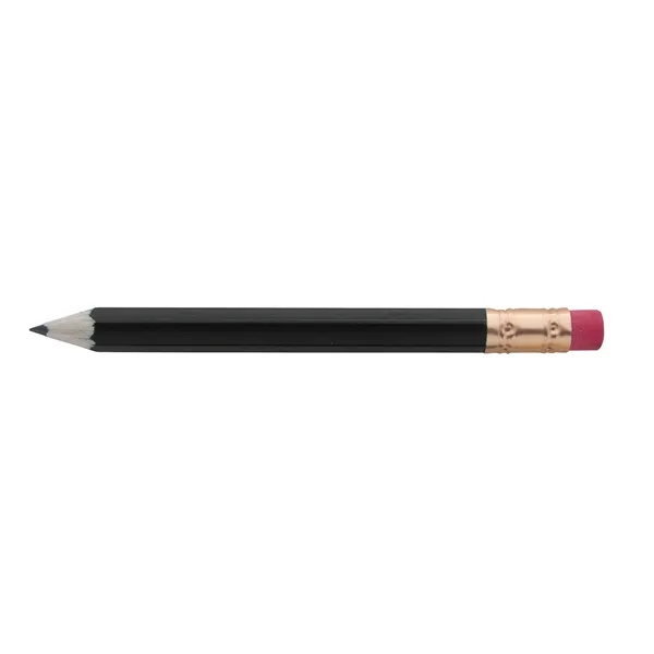Custom Hex Golf Pencil with Eraser