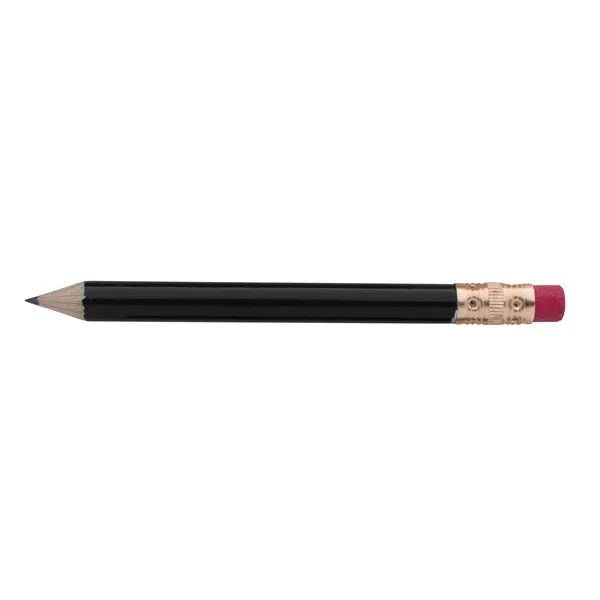 Custom Round Golf Pencil with Eraser