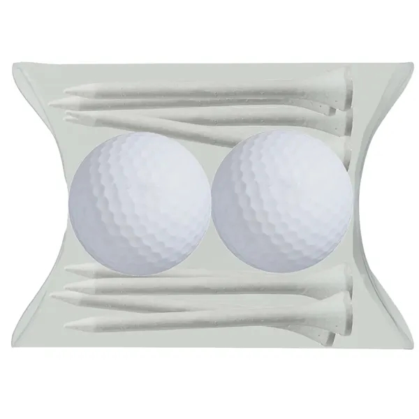 Custom 2-Ball 12-Tee Pillow Pack