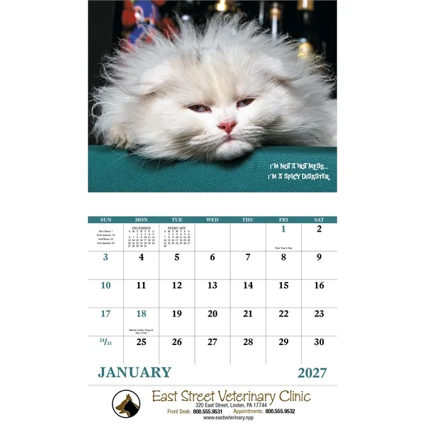 Good Value™ Pets with Attitude - Stapled Calendar