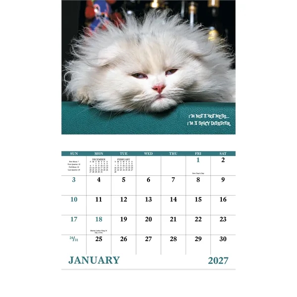 Good Value™ Pets with Attitude - Stapled Calendar