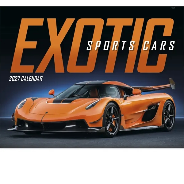 Good Value™ Exotic Sports Cars - Stapled Calendar