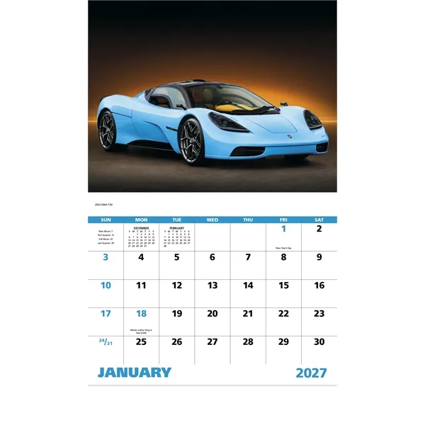 Good Value™ Exotic Sports Cars - Stapled Calendar