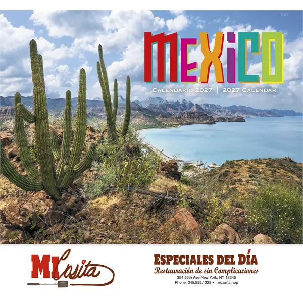 Good Value™ Mexico - Stapled Calendar