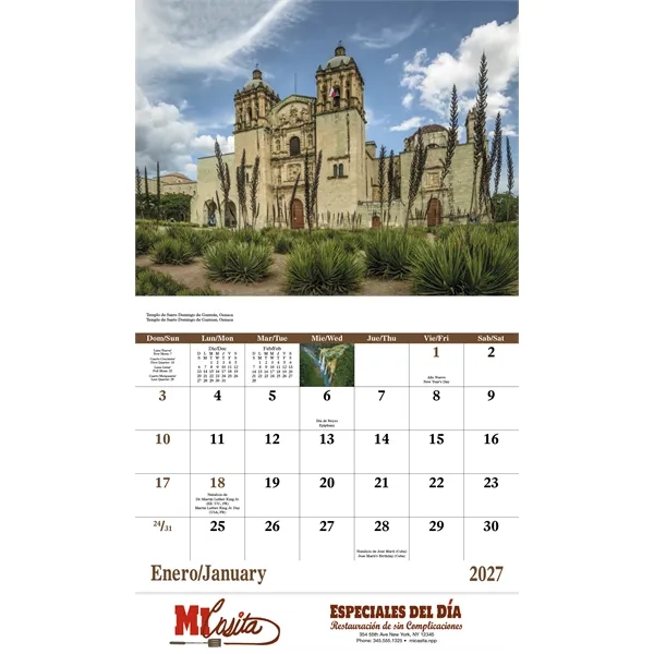 Good Value™ Mexico - Stapled Calendar