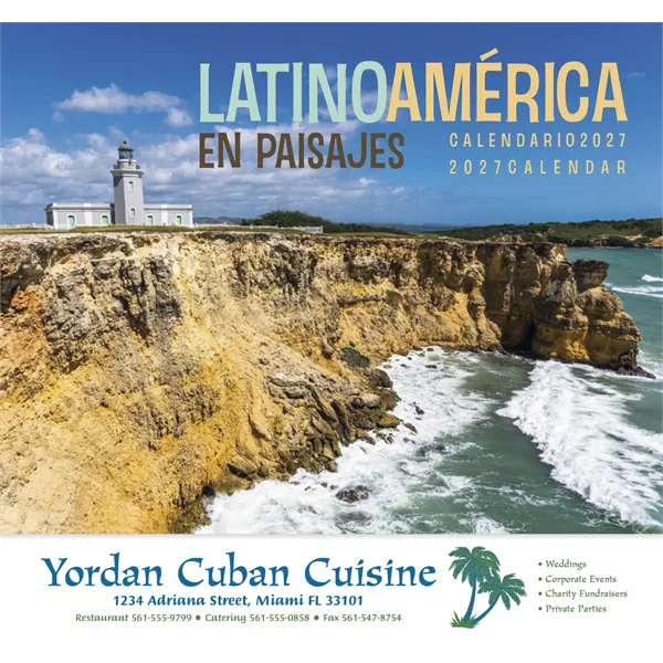Good Value™ Latinoamerica en Paisajes - Stapled Calendar