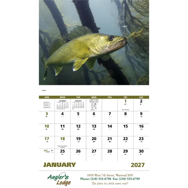 Good Value™ Fishing - Stapled Calendar