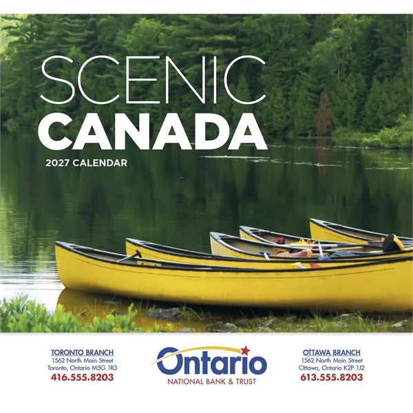 Good Value™ Scenic Canada - Stapled Calendar