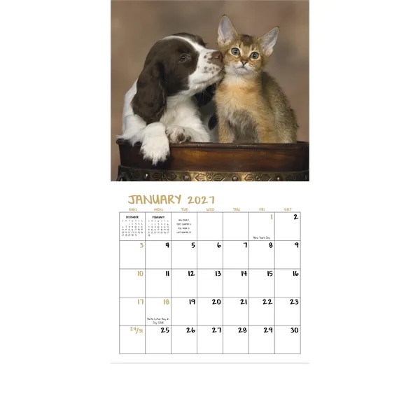 Good Value™ Puppies & Kittens - Mini Calendar