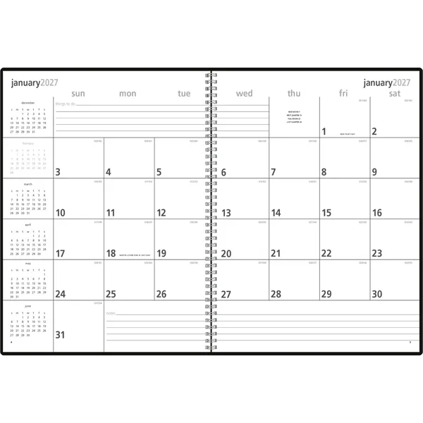 Triumph® Calendars Monthly & Weekly Planner