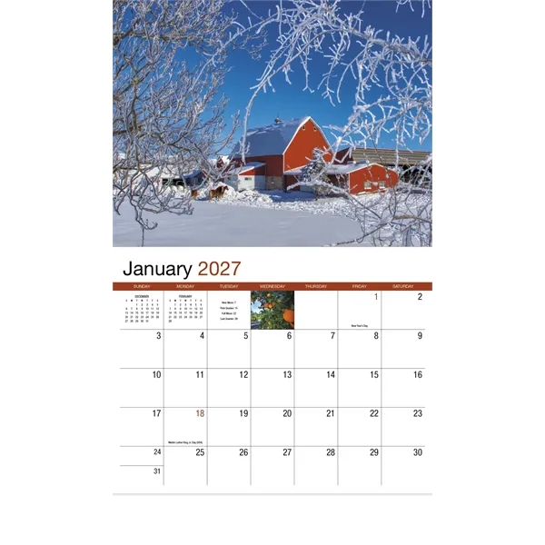 Products America's Bounty Appointment Calendar - Stapled