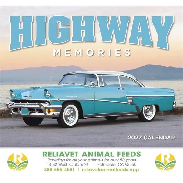 Products Highway Memories Appointment Calendar - Stapled