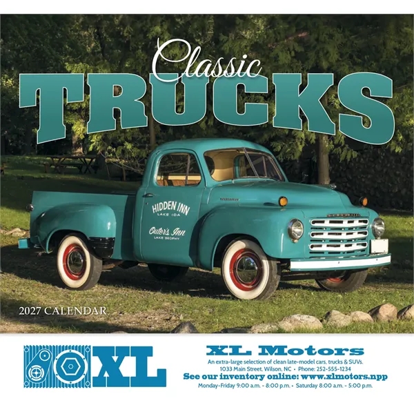 Products Classic Trucks Appointment Calendar - Stapled