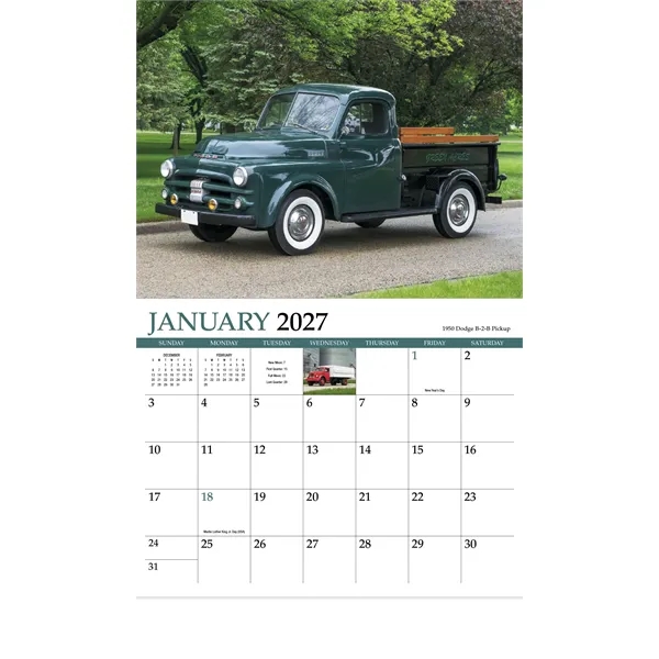 Products Classic Trucks Appointment Calendar - Stapled