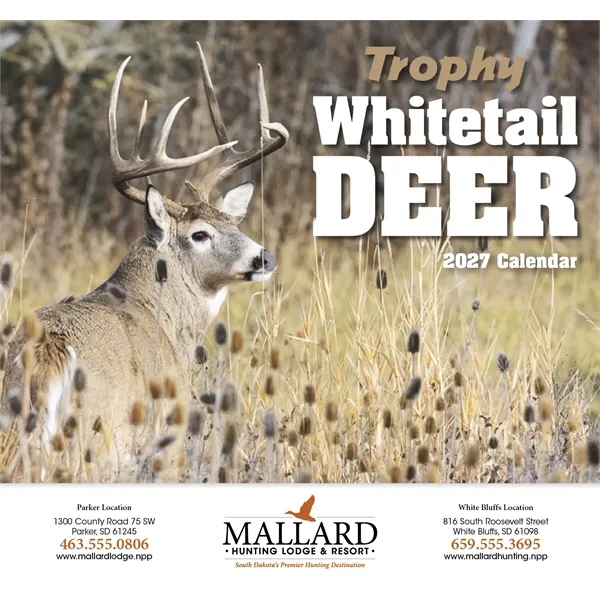 Products Trophy Whitetail Deer Appointment Calendar - Sta...