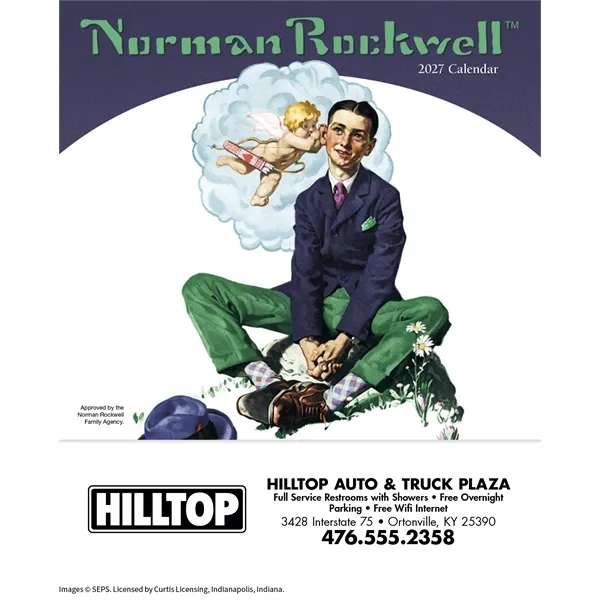 Products Norman Rockwell Mini Calendar