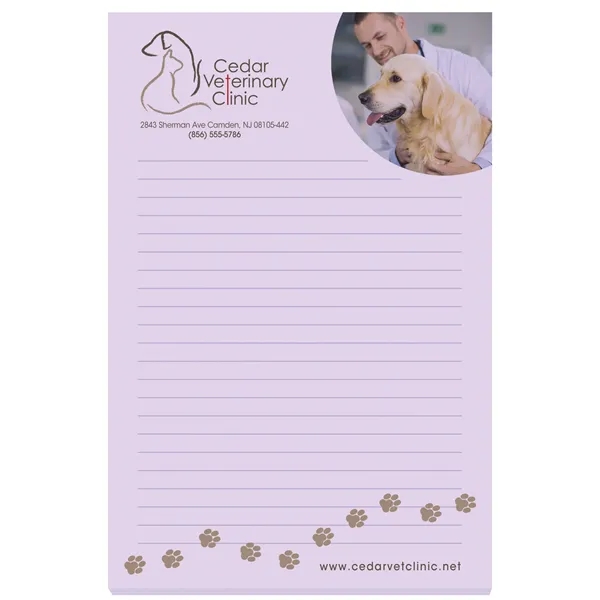 Souvenir® Sticky Note™ 4" x 6" Pad, 50 sheet